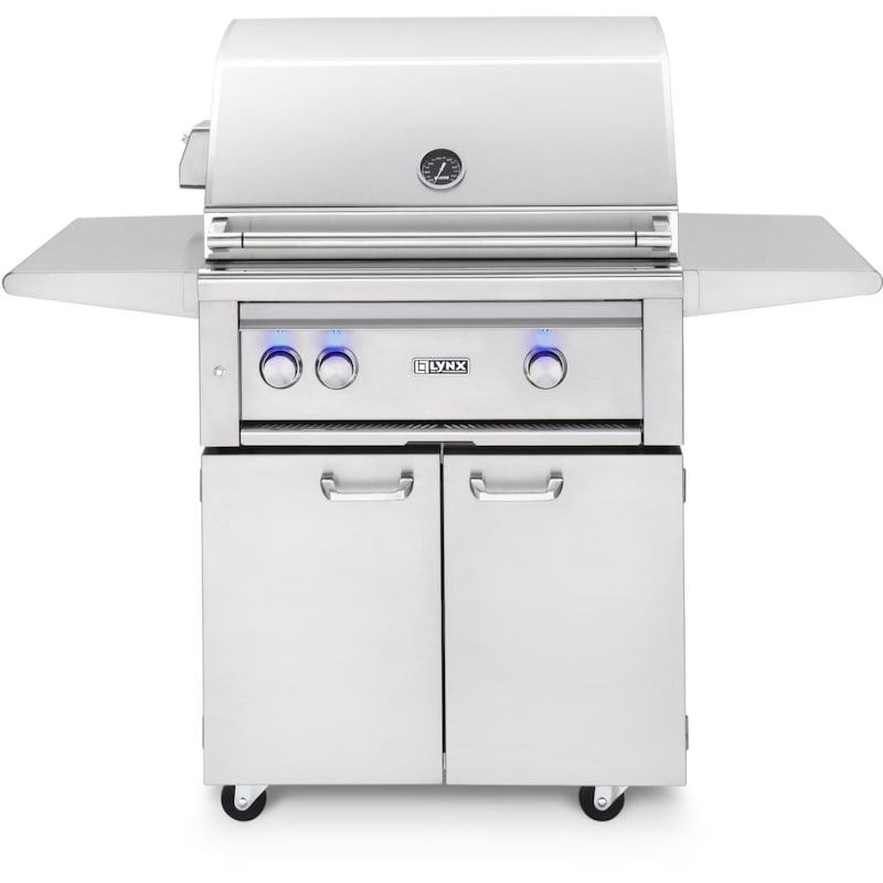 Lynx Professional 30-Inch All Infrared Trident Natural Gas Grill With Rotisserie - L30ATRF-NG