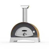 Thumbnail for Alfa Ciao 27-Inch Outdoor Countertop Wood-Fired Pizza Oven - Yellow - FXCM-LGIA-T-V2