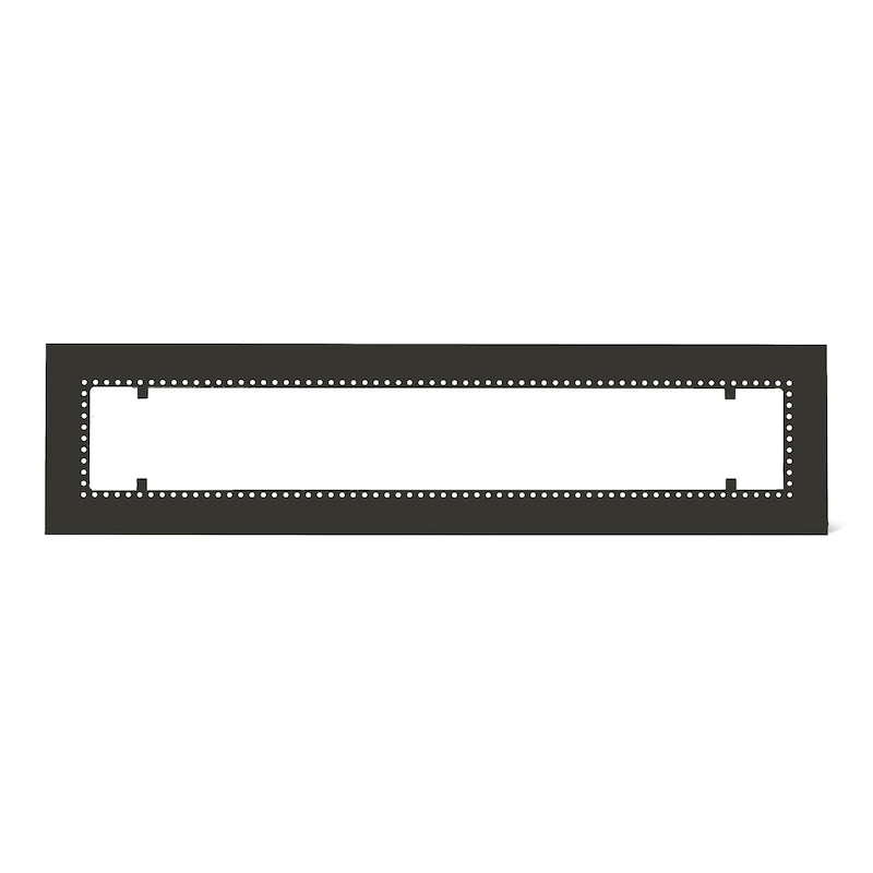 Infratech W30 Flush Mount Frame For 61 1/4-Inch Heaters - Black - 18 2305BL