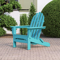 Thumbnail for POLYWOOD Classic Folding Adirondack Chair - Aruba