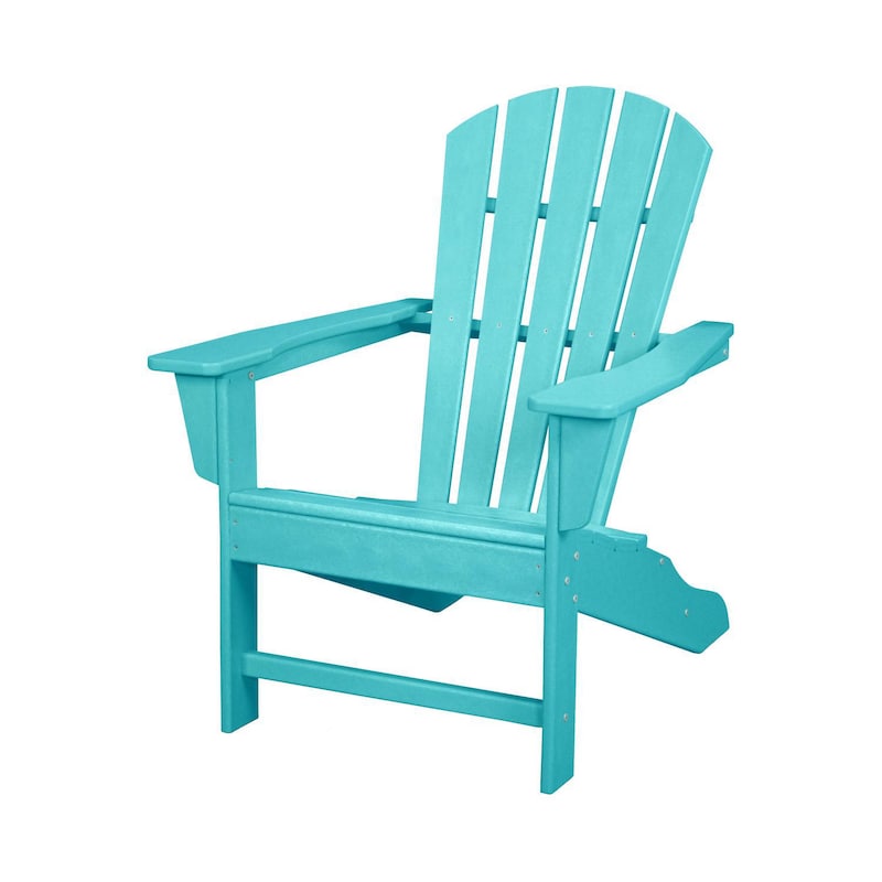 POLYWOOD Palm Coast Adirondack Chair - Aruba