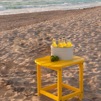 Thumbnail for POLYWOOD South Beach 18-Inch Side Table - Lemon