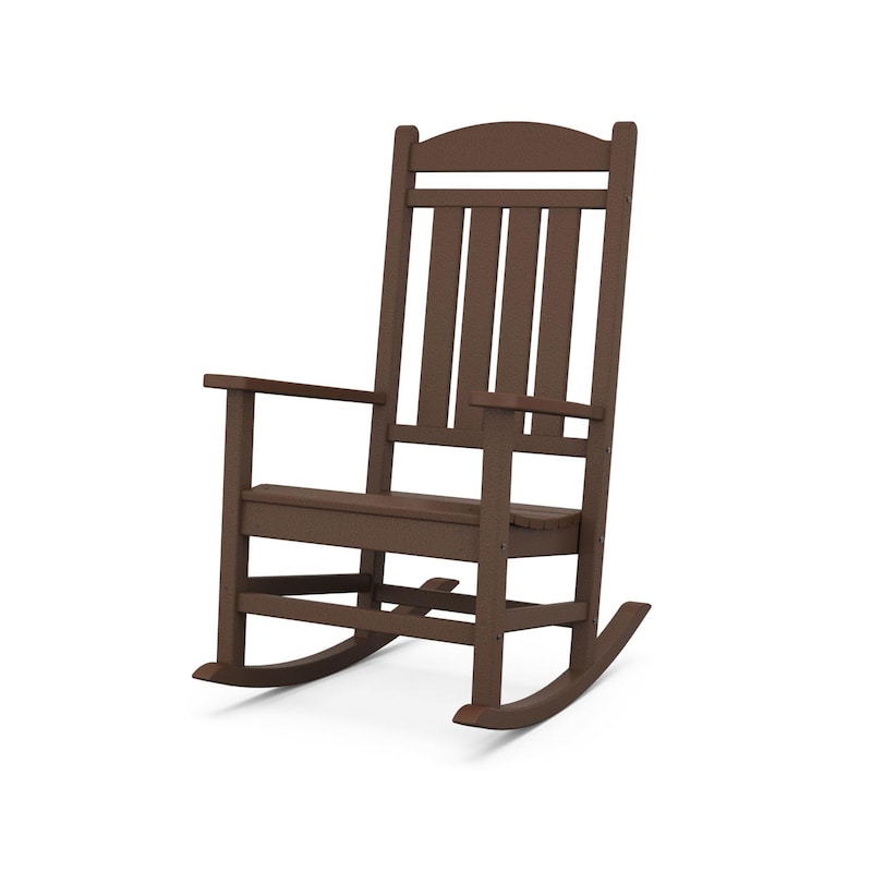 POLYWOOD Presidential Rocking Chair - Mahogany