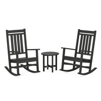 Thumbnail for POLYWOOD Estate 3-Piece Rocking Chair Set - Black