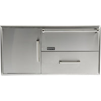 Thumbnail for Coyote 42-Inch Access Door And Drawer Combo With Warming Drawer - CCD-WD