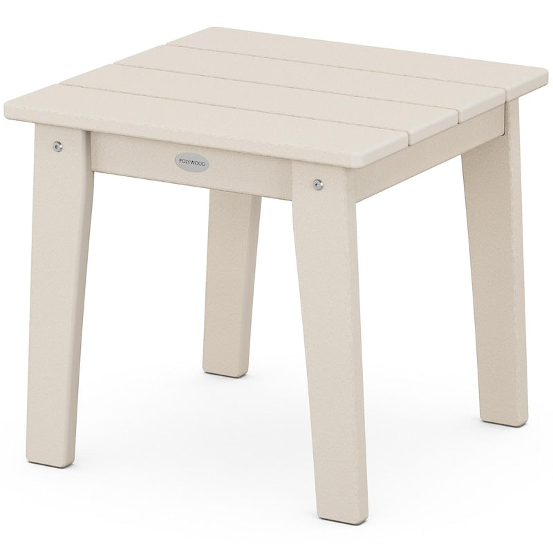 POLYWOOD Lakeside 18-Inch End Table - Sand