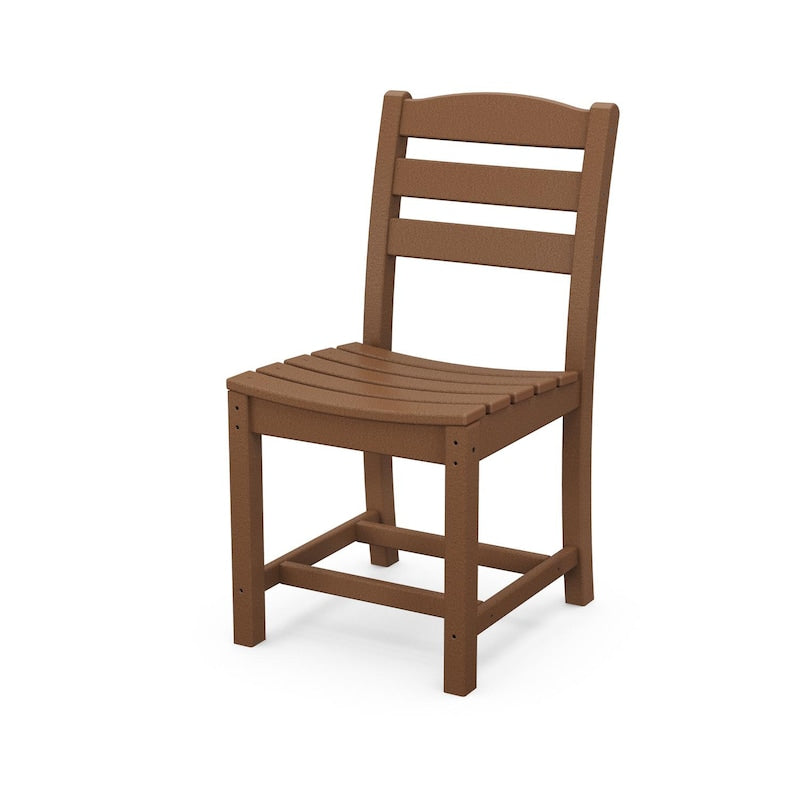 POLYWOOD La Casa Cafe Dining Side Chair - Teak