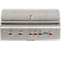 Thumbnail for Coyote S-Series 42-Inch 5-Burner Built-In Natural Gas Grill With RapidSear Infrared Burner & Rotisserie - C2SL42NG