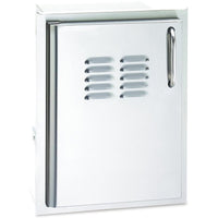 Thumbnail for Fire Magic Select 14-Inch Left-Hinged Single Access Door With Propane Tank Storage - 33820-TSL