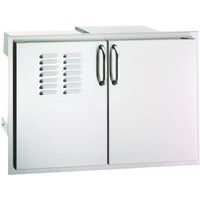 Thumbnail for Fire Magic Select 30-Inch Double Access Door With Drawers And Propane Tank Storage - 33930S-12T