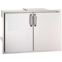 Thumbnail for Fire Magic Select 30-Inch Double Access Door With Drawers And Trash Bin Storage - 33930S-12