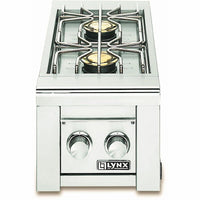 Thumbnail for Lynx Professional Built-In Propane Gas Double Side Burner - LSB2-2-LP