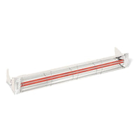 Thumbnail for Infratech WD-Series 61 1/4-Inch 6000W Dual Element Electric Infrared Patio Heater - 208V - Biscuit - WD6028BI