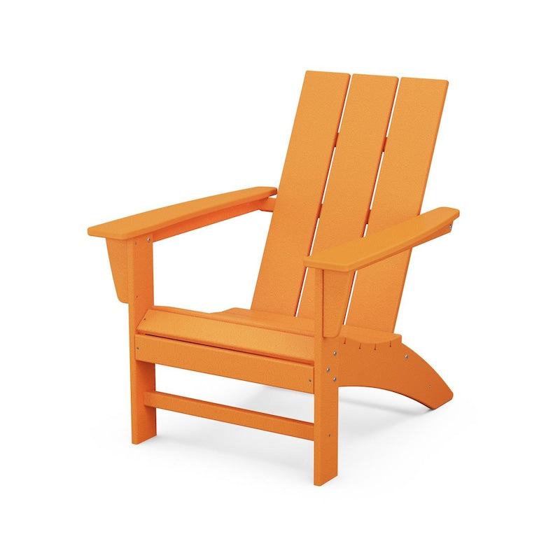 POLYWOOD Modern Adirondack Chair - Tangerine