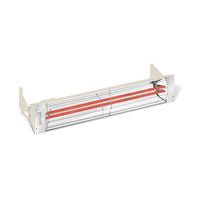 Thumbnail for Infratech WD-Series 39-Inch 5000W Dual Element Electric Infrared Patio Heater - 480V - Almond - WD5048AL