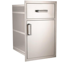 Thumbnail for Fire Magic Premium Flush 20-Inch Pantry / Access Drawer Combo - 54020S