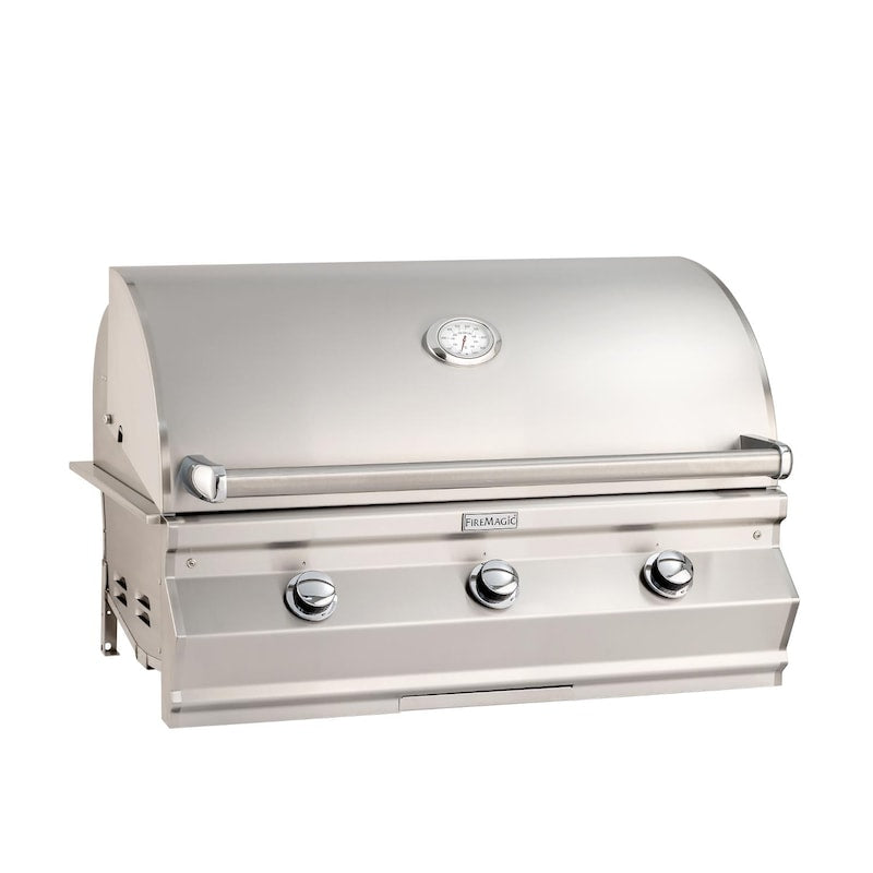 Fire Magic Choice C650I 36-Inch Built-In Natural Gas Grill With Analog Thermometer - C650I-RT1N