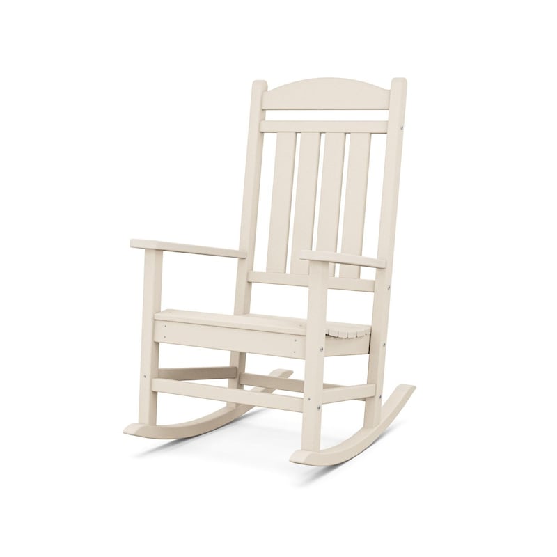 POLYWOOD Presidential Rocking Chair - Sand