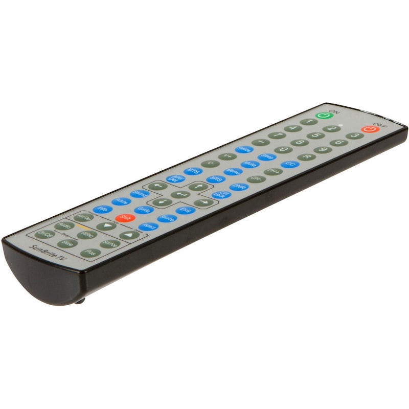 SunBriteTV Weatherproof Outdoor HDTV Remote Control - Black - SB-WR-01