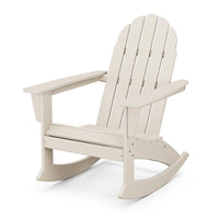 Thumbnail for POLYWOOD Vineyard Adirondack Rocking Chair in Sand