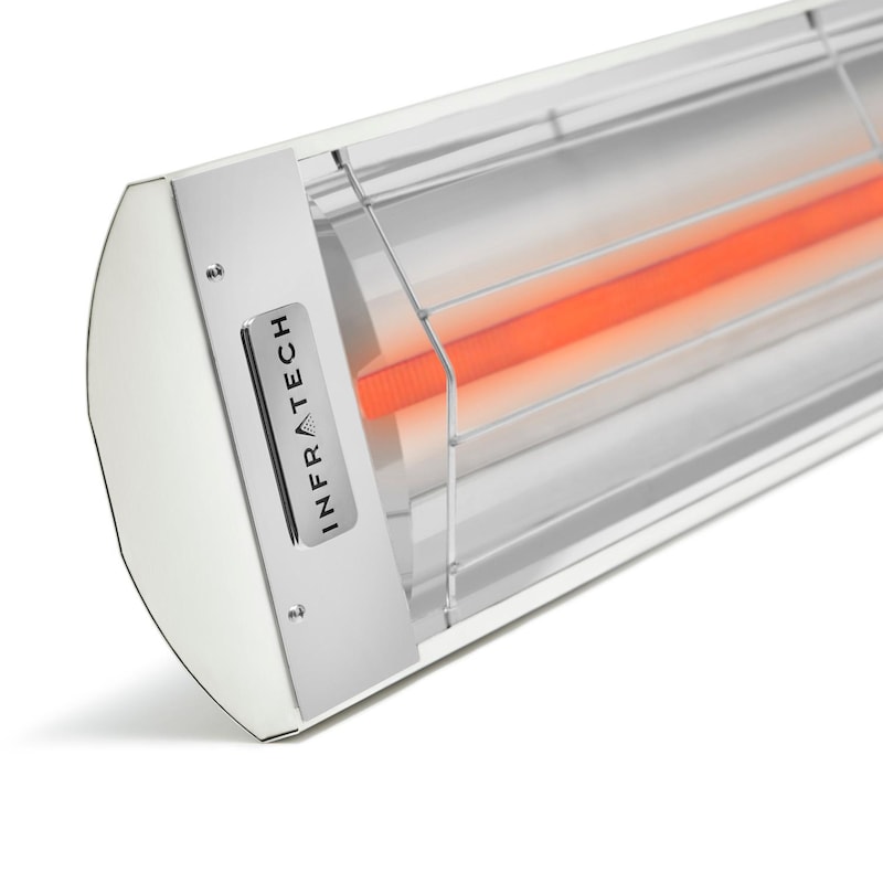 Infratech C-Series 39-Inch 2000W Single Element Electric Infrared Patio Heater - 240V - White  - C2024WH