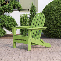 Thumbnail for POLYWOOD Classic Folding Adirondack Chair - Lime