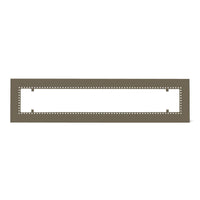 Thumbnail for Infratech W30 Flush Mount Frame For 61 1/4-Inch Heaters - Bronze - 18 2305BR