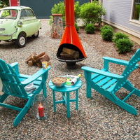 Thumbnail for POLYWOOD Classic Folding Adirondack 3-Piece Set - Aruba