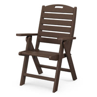 Thumbnail for POLYWOOD Nautical Highback Chair in Mahogany