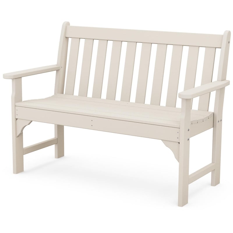 POLYWOOD Vineyard 48-Inch Bench - Sand