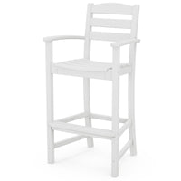 Thumbnail for POLYWOOD La Casa Cafe Bar Arm Chair - White