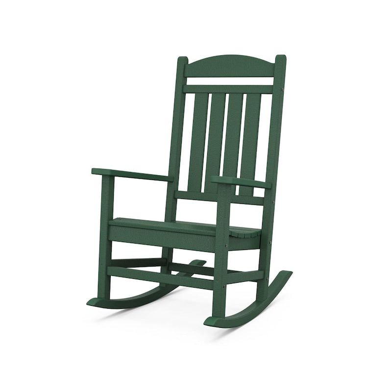 POLYWOOD Presidential Rocking Chair - Green