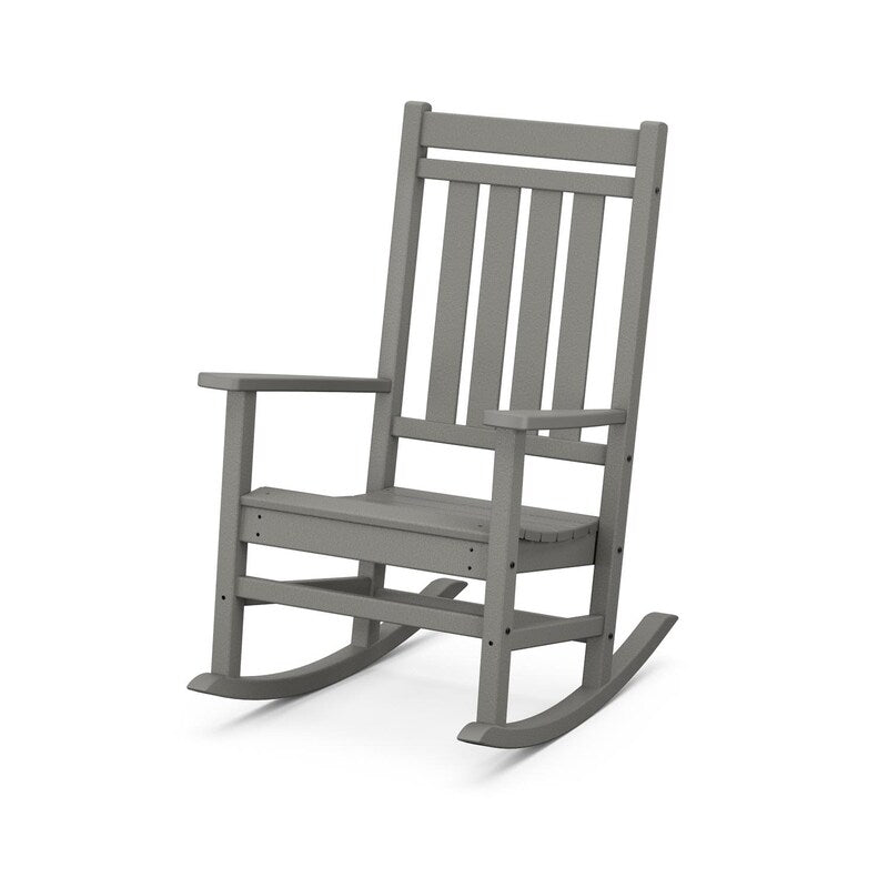 POLYWOOD Estate Rocking Chair - Slate Grey