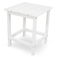 Thumbnail for POLYWOOD Long Island 18 Inch Side Table in White