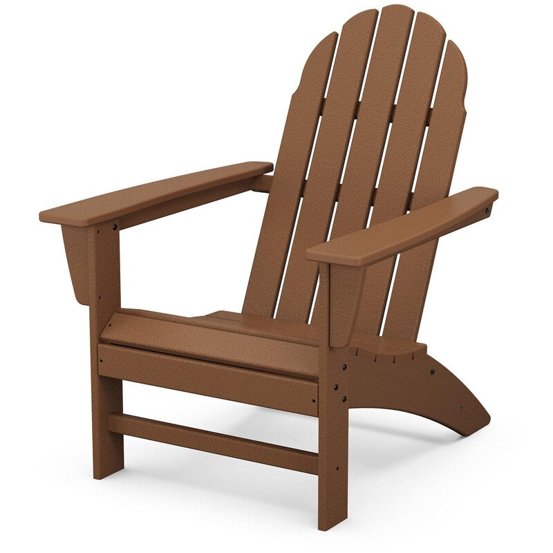 POLYWOOD Vineyard Adirondack Chair - Teak