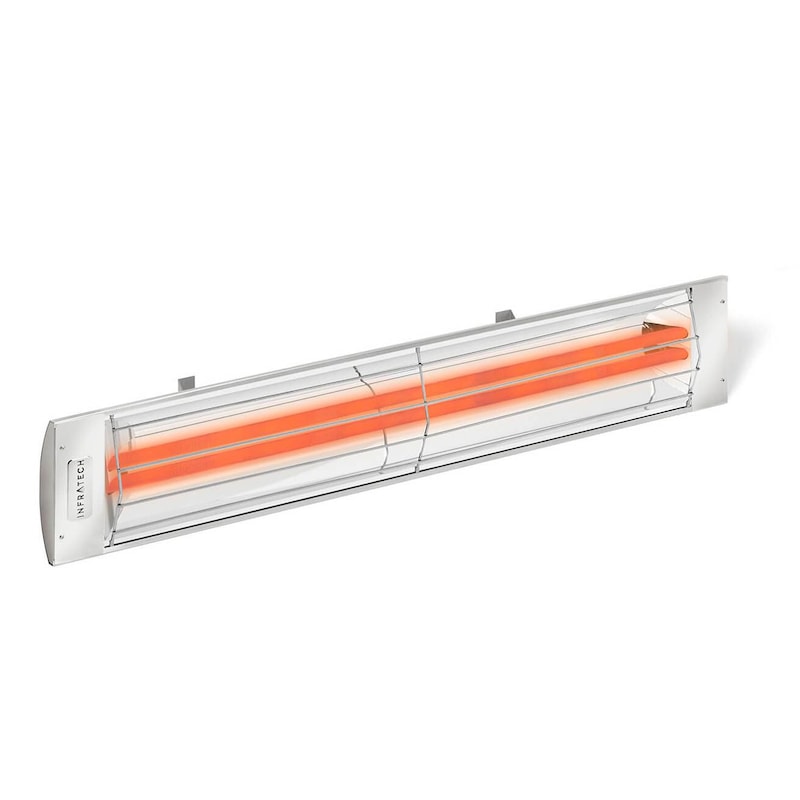 Infratech CD-Series 33-Inch 3000W Dual Element Electric Infrared Patio Heater - 240V - Stainless Steel - CD3024SS