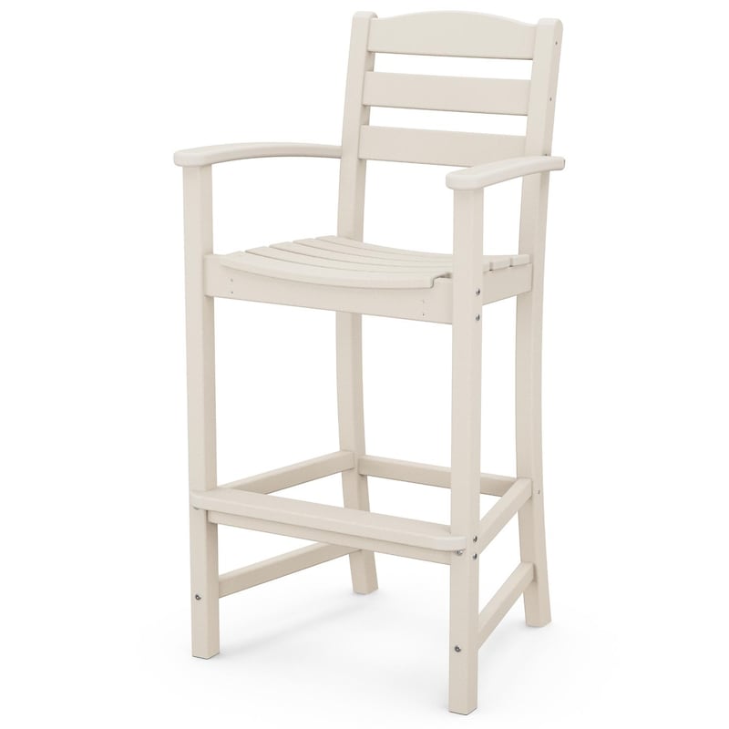 POLYWOOD La Casa Cafe Bar Arm Chair - Sand