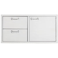 Thumbnail for Lynx Sedona 42-Inch Door And Double Drawer Combo - LSA742