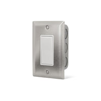 Thumbnail for Infratech Single On/Off Wall Plate Switch And Gang Box - 14-4400