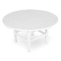 Thumbnail for POLYWOOD 38-Inch Round Conversation Table - White