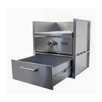 Thumbnail for Coyote Built-In Natural Gas Power Burner w/ Asado Smoker Insert Sleeve