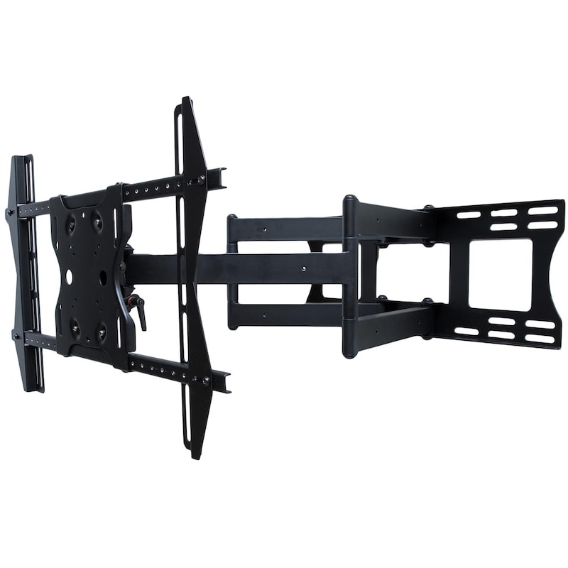 SunBriteTV Outdoor Dual Arm Articulating (Full Motion) Mount for 37 - 80 Inch Large Displays - Black