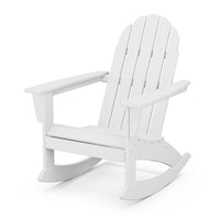 Thumbnail for POLYWOOD Vineyard Adirondack Rocking Chair in White