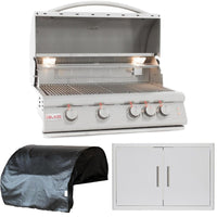 Thumbnail for Blaze Premium LTE 3-Piece 32-Inch Outdoor Kitchen Package - BLZ-4LTE2-NG-3PC-SC