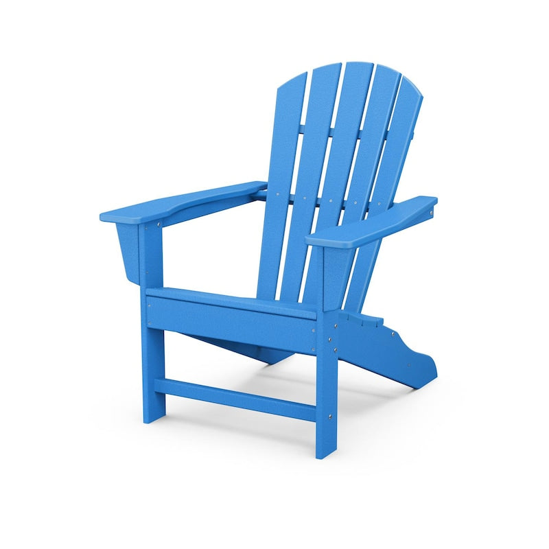 POLYWOOD Palm Coast Adirondack Chair - Pacific Blue