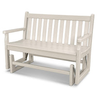 Thumbnail for POLYWOOD Traditional Garden 48-inch Glider - Sand