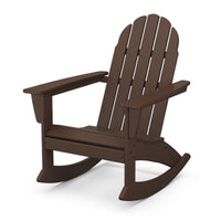 Thumbnail for POLYWOOD Vineyard Adirondack Rocking Chair in Mahogany