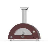 Thumbnail for Alfa Brio 27-Inch Outdoor Countertop Propane Gas Pizza Oven - Antique Red - FXBRIO-GROA-U