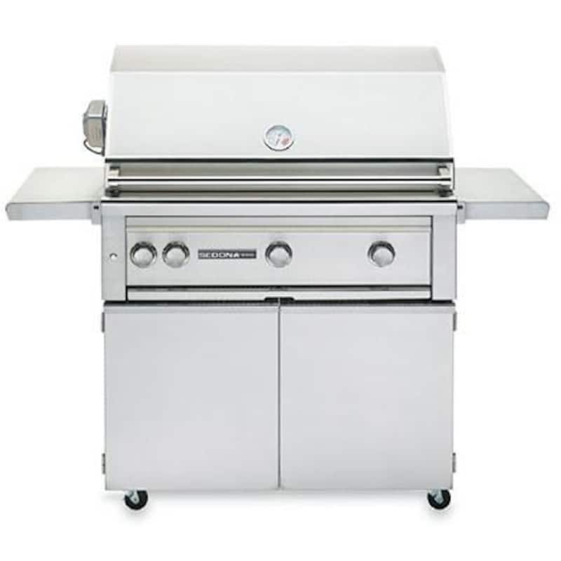 Lynx Sedona Pre-Assembled 36-Inch Natural Gas Grill With One Infrared ProSear Burner And Rotisserie - L600PSFR-NG