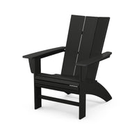 Thumbnail for POLYWOOD Modern Curveback Adirondack Chair - Black